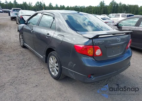 2010 Toyota Corolla S from USA, damaged, VIN 2T1BU4EE7AC478786